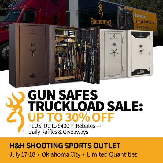 H & H Shooting Sports Browning Gun Safes Truckload Sale
