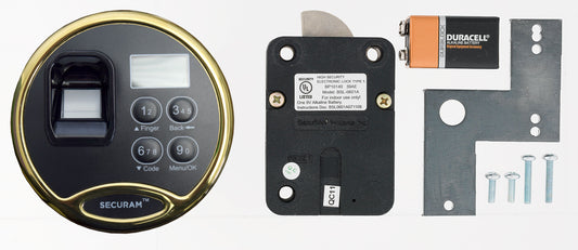 SecuRam Scanlogic Biometric Lock Gold