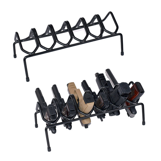 Freestanding 6-Gun Pistol Rack